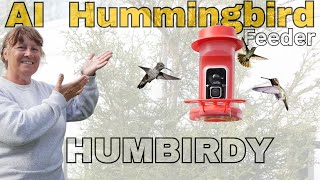 This Smart Hummingbird Feeder Has a Camera! HumBirdy Setup & First Look #humbirdy #birds 
