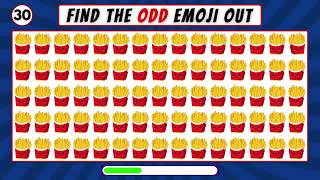 Find The ODD Emoji Out Challenge |Mind Bender  #quiz #spottheodd #emojigame #findtheodd #emojiquiz
