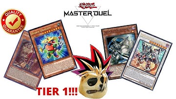 BEST DECK IN MASTER DUEL - ADAMANCIPATOR BUSTER LOCK WITH BLOCK DRAGON | DECK PROFIL AND COMBOS