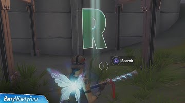 Search Hidden "R" Found in the Forged by Slurp Loading Screen Location - Fortnite Chapter 2