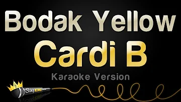 Cardi B - Bodak Yellow (Karaoke Version)