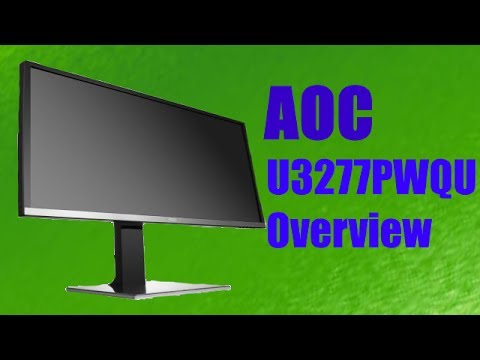 AOC U3277PWQU Overview und Eindruck