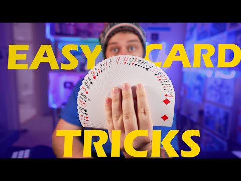3 EASY CARD TRICKS You Can LEARN In 5 MINUTES part 4 - day 114