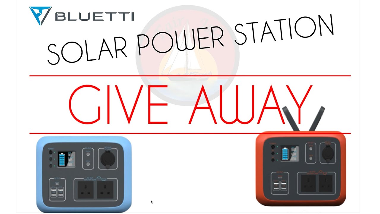 Give Away  |  Free Bluetti  Solar Power Station