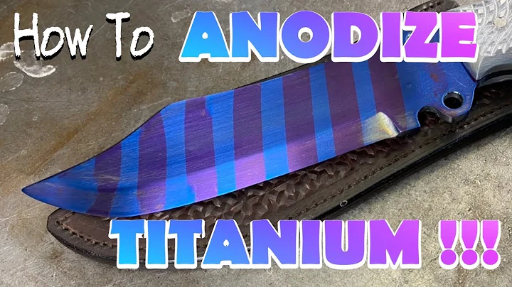 HOW TO ANODIZE TITANIUM !!!