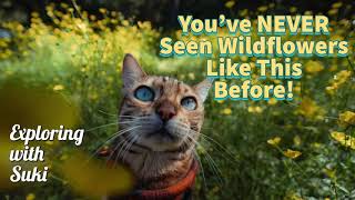 Wildflower Madness! Cat goes hiking through epic Canadian scenery.