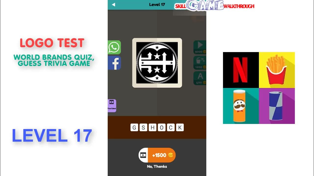 Answers for Logo Quiz Level 17