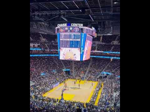 This is how chase center looks like ???#nba #shorts #warriors #dubnation #playoffs #chasecenter