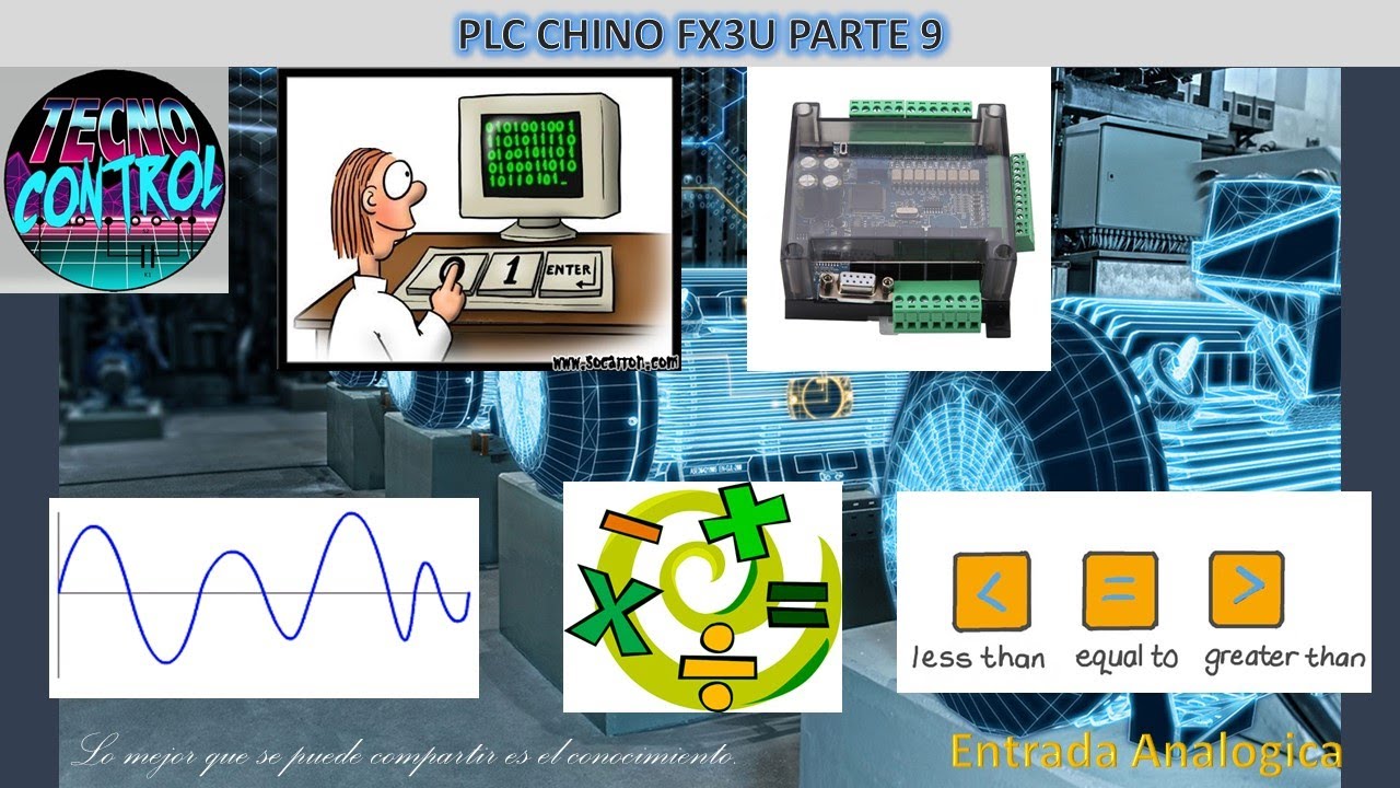 INTRODUCCIÓN AL PLC CHINO FX3U PARTE 9 (ENTRADA ANALOGICA)