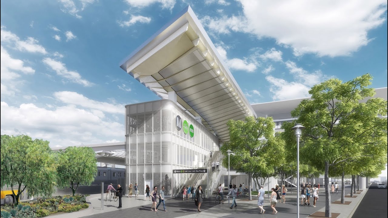 Grimshaw S Airport Metro Connector Will Link Lax To Public Transport