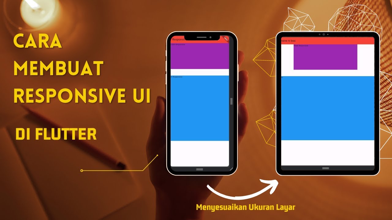 Begini Caranya Membuat UI Lebih Responsive di Flutter - YouTube