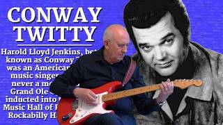 Video thumbnail of "It's Only Make Believe - Conway Twitty - instrumental cover by Dave Monk"