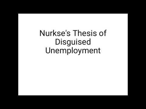thesis for unemployment