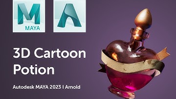 Love Potion | Autodesk MAYA Speed modeling | 3D Cartoon Modeling