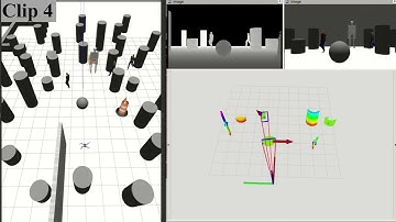 Real-time Identification and Simultaneous Avoidance of Static and Dynamic Obstacles on Point Cloud