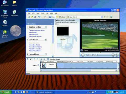 Trimming/Cropping with windows movie maker for Gifninja.com - YouTube