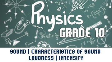 Sound | Characteristics Of Sound | Loudness | Intensity | Part 6