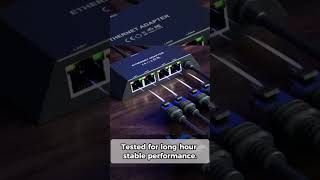 Starlink 1-to-4 Ethernet Adapter | 4 Devices Gigabit Network Expansion