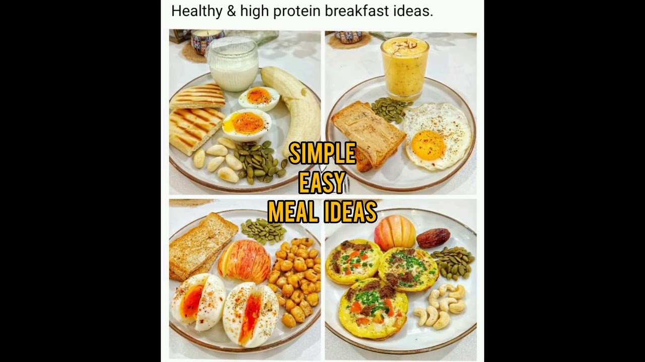 Simple healthy  meals 
