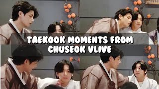 Taekook Moments From 220908 Chuseok Live