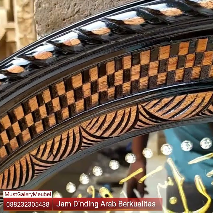 Jam Dinding Arab Berkualitas Bagus