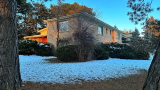 (Untouched since 1968) incredible ABANDONED mid century modern dream home.