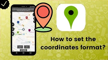 How to set the coordinates format on Map Marker?