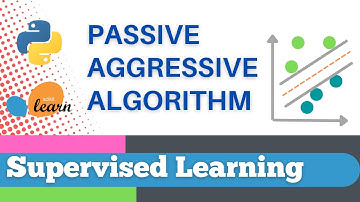 #50: Scikit-learn 47:Supervised Learning 25: Passive Aggressive Algorithm