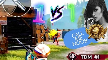 CONQUEROR GIRL CALL ME NOOB 1 VS 1 TDM CHALLENGE ||#Bgmi gameplay best headshot Video||#Healgeaming