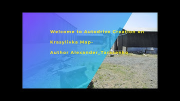 FS22 l Autodrive/Courseplay l Krasylivka - Author Alexander_Tarasenko l Farming Simulator 22