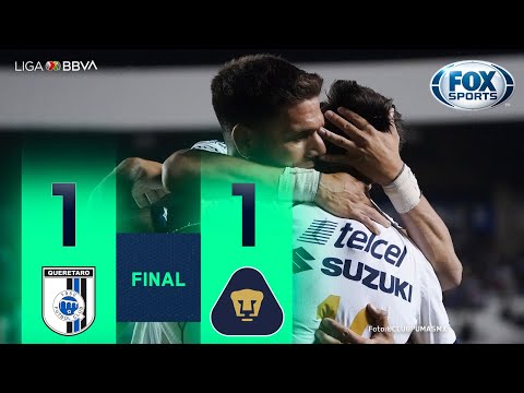 Destino play-in para Pumas: empate ante Querétaro | Liga MX