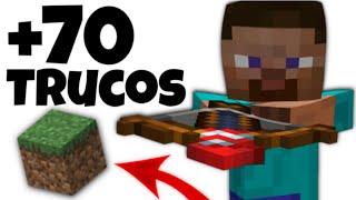 ✅70 TRUCOS y Consejos para ser mejor en Minecraft