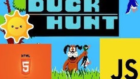 HOW TO BULD GAME ( DUCK HUNT) WITH HTML+CSS+JS // CODE SOURCE IN DESCRIPTION