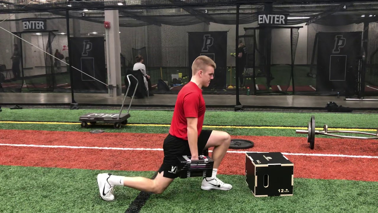 DB Step Up to Reverse Lunge - YouTube