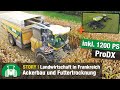 Frankreich bretagne ackerbau und futterernte  sky agriculture easydrill sulky  1200 ps prodx