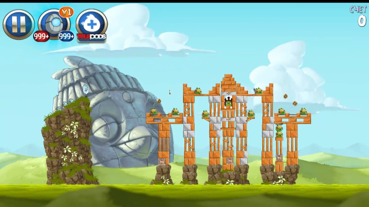 Angry Birds Star Wars 2 Master your destiny All levels (Bird Side)