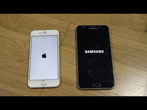 iPhone 6 iOS 9 GM vs. Samsung Galaxy Note 5 - Speed Test!