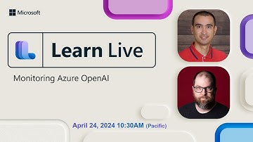 Learn Live: Monitoring Azure OpenAI