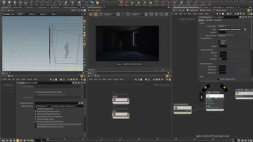 Redshift Portal Lights in Houdini