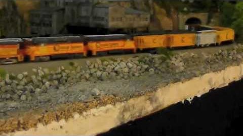 Chessie N Scale in a Condo. Third(ish) layout update. N&A R.R. (Now Defunct)