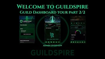 GuildSpire Admin Dashboard Walkthrough (Part 2 of 2) – Events, Members, Alliances & More