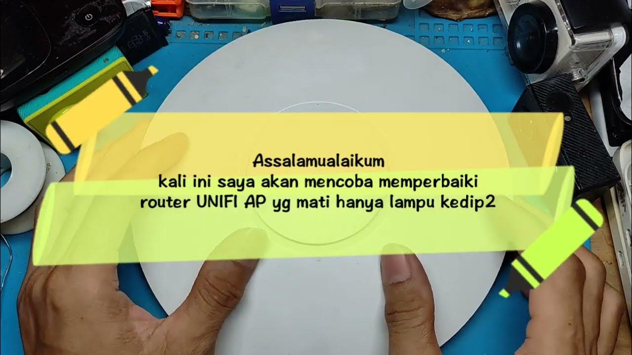 Cara Perbaikan router UNIFI AP yang mati dan hanya kedip kedip lampunya YouTube
