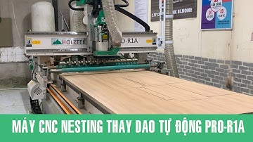 Máy cnc cắt ván thay dao tự động PRO-R1AF HOLZTEK