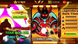 SHADOW FIGHT 2 VIP GOD OF MAGICAL COMPOSITE SWORDS APK/MAX LEVEL/UNLOCKED EVERYTHING/MEDIAFIRE LINK