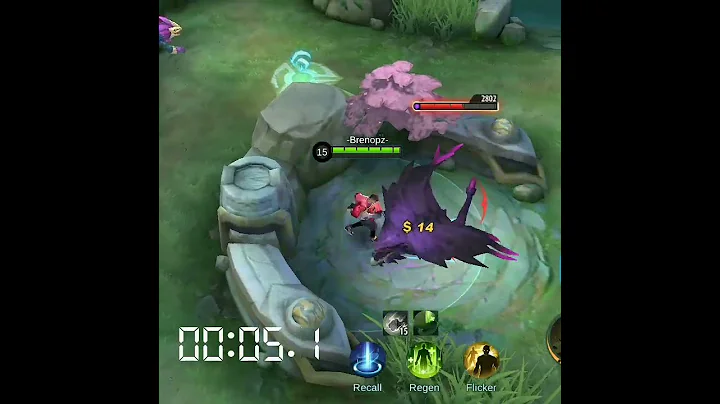 How Fast Does Chou Take The Blue Buff?! (Level 15)🔥 - MLBB