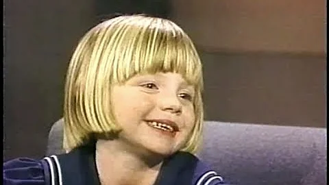 Lulu Cash Gibson (Child Genius) on Letterman, December 15, 1989