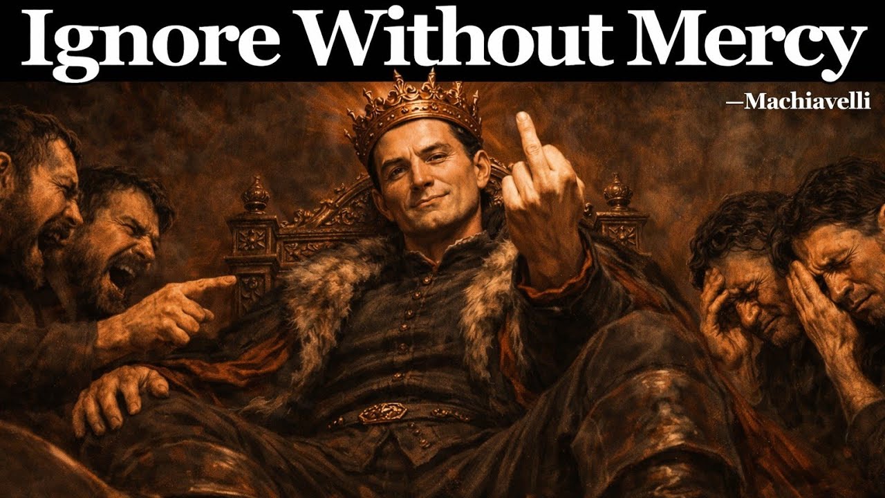 Stop Reacting, Stop Explaining — Start Ignoring | Machiavelli’s 10 Ruthless Psychology Tricks