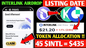 Interlink Network Airdrop Update 🤑 Interlink Airdrop Listing Date ⏳ Interlink Token Price Prediction