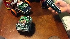Parallax BOE bots with IR control with music  - Durasi: 0:33. 