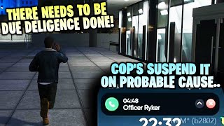 Nino Questions Officer Ryker on What Makes COP's Take Away Someone's Gun License! | NoPixel RP | GTA